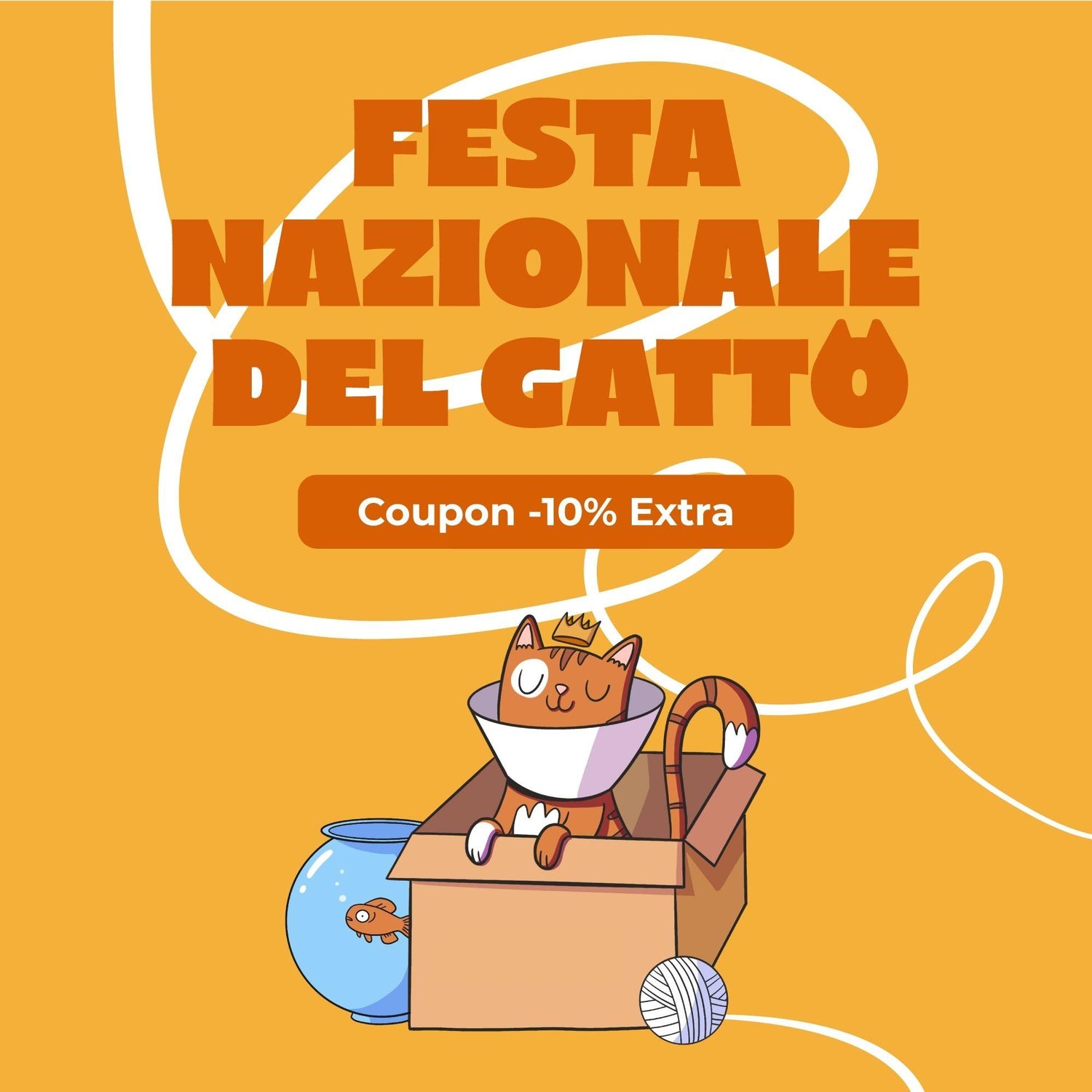 Festa nazionale del gatto 2026 banner mobile cta