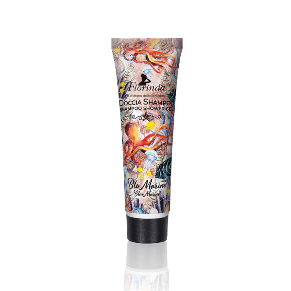 Florinda Blu Marino | Doccia Shampoo Profumi di Mare Travel Size | 30 ml  