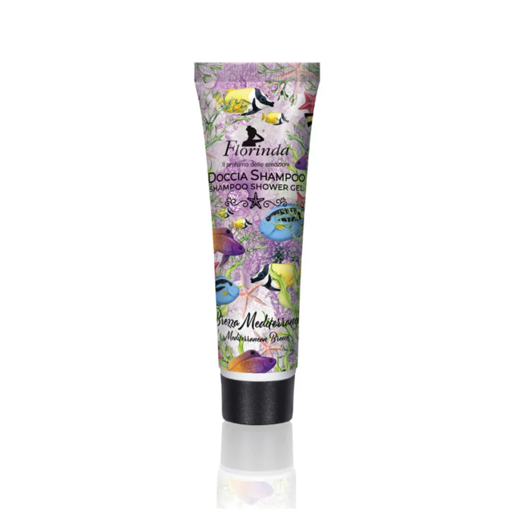 Florinda Brezza Mediterranea | Doccia Shampoo Profumi di Mare Travel Size | 30 ml

