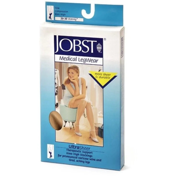 JOBST Ultra Sheer 20-30 mmHg | Gambaletto Naturale | Taglia S  