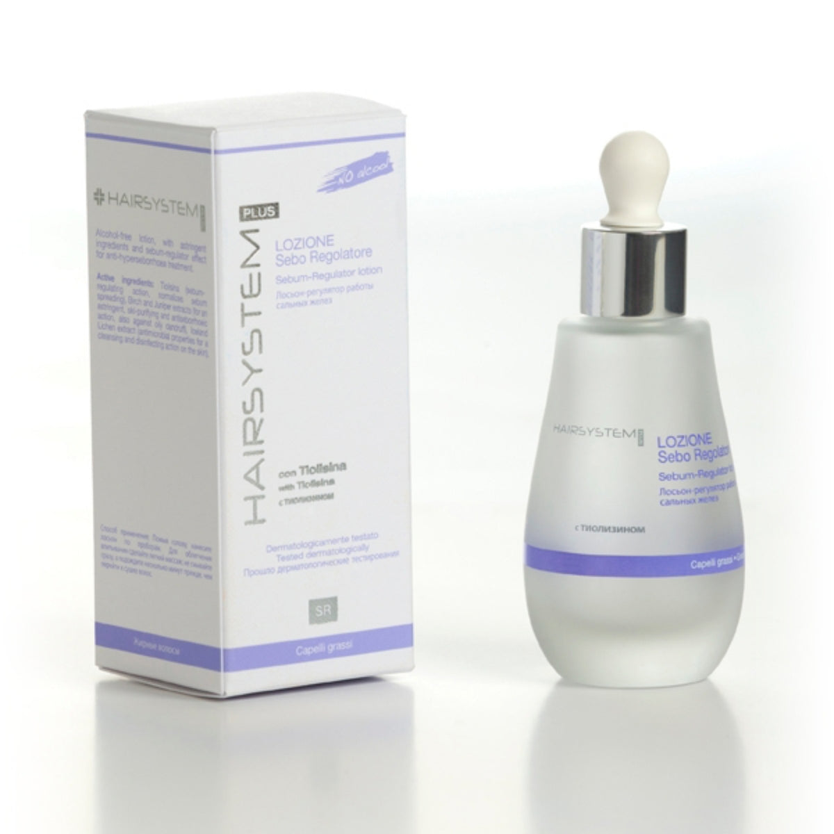Hairsystem Plus | Lozione per Capelli Grassi | 50 ml  