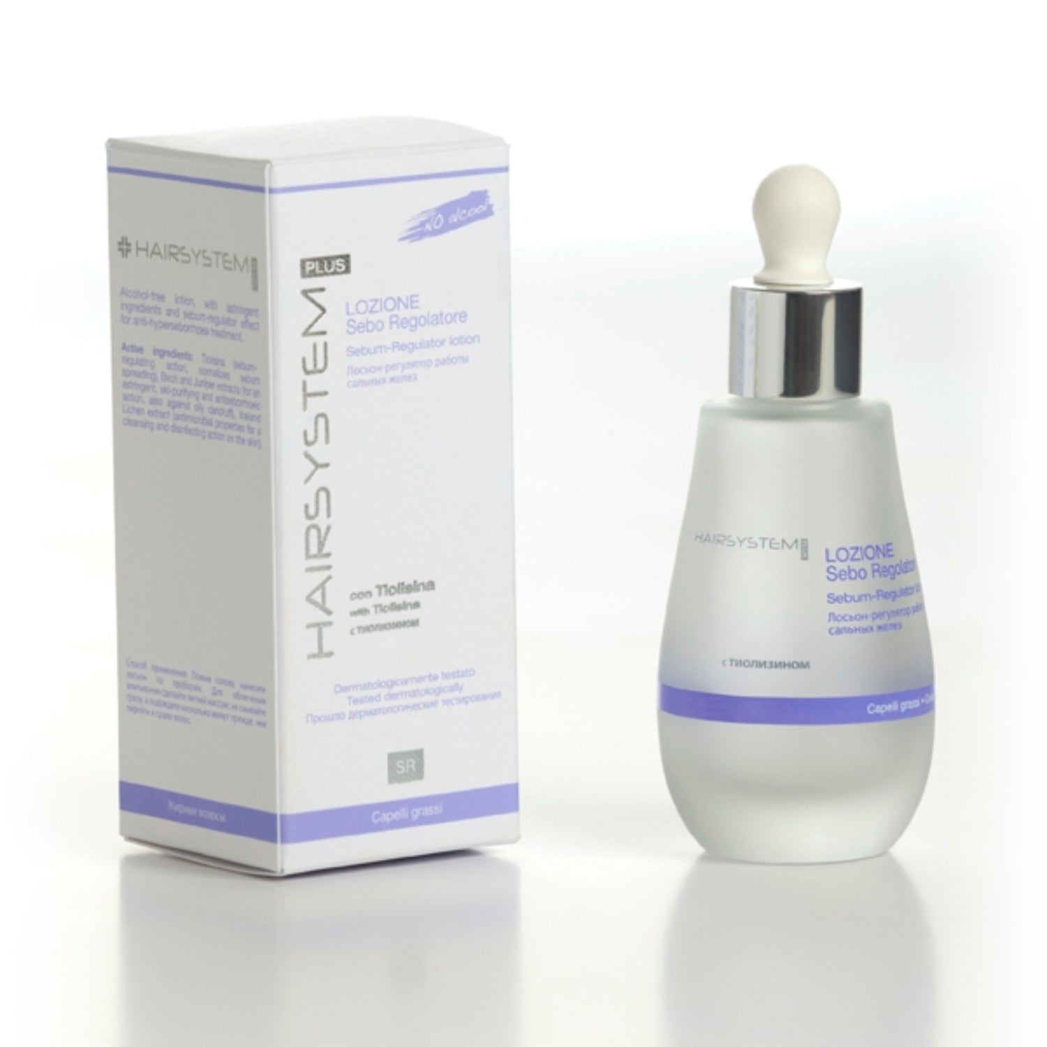 Hairsystem Plus | Lozione per Capelli Grassi | 50 ml
