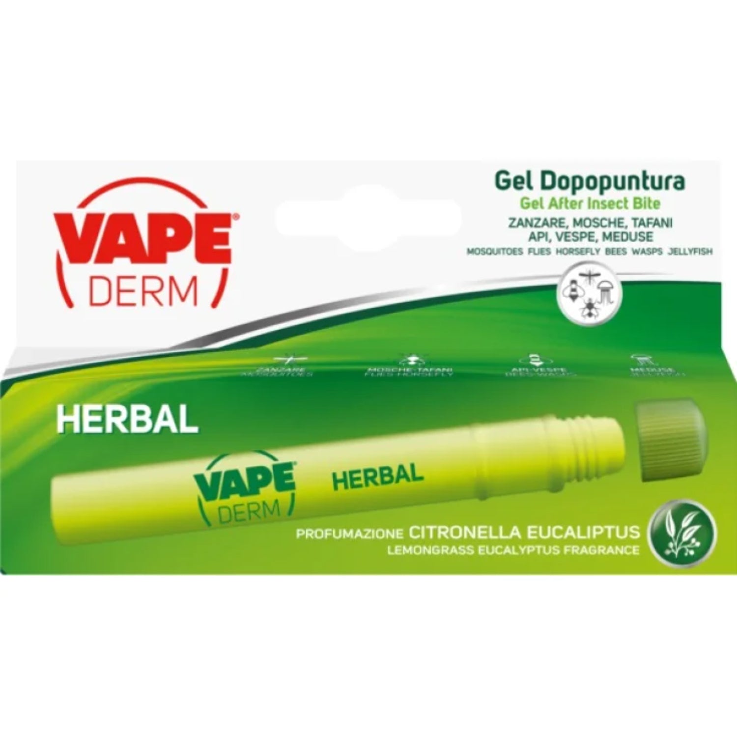 Vape Derm Herbal Dopopuntura | Penna Gel Lenitiva | 10 ml
