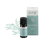 Purae Eucalipto | Olio Essenziale Balsamico Vie Respiratorie | 10ml  