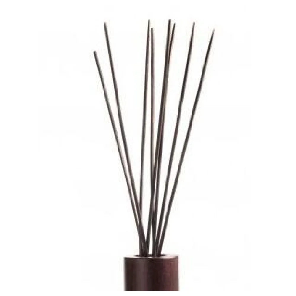 Nasoterapia Bastoncini In Fibra Neri 28 Cm Ricambio Per Diffusore Di Essenze Da 200ml 8 pezzi