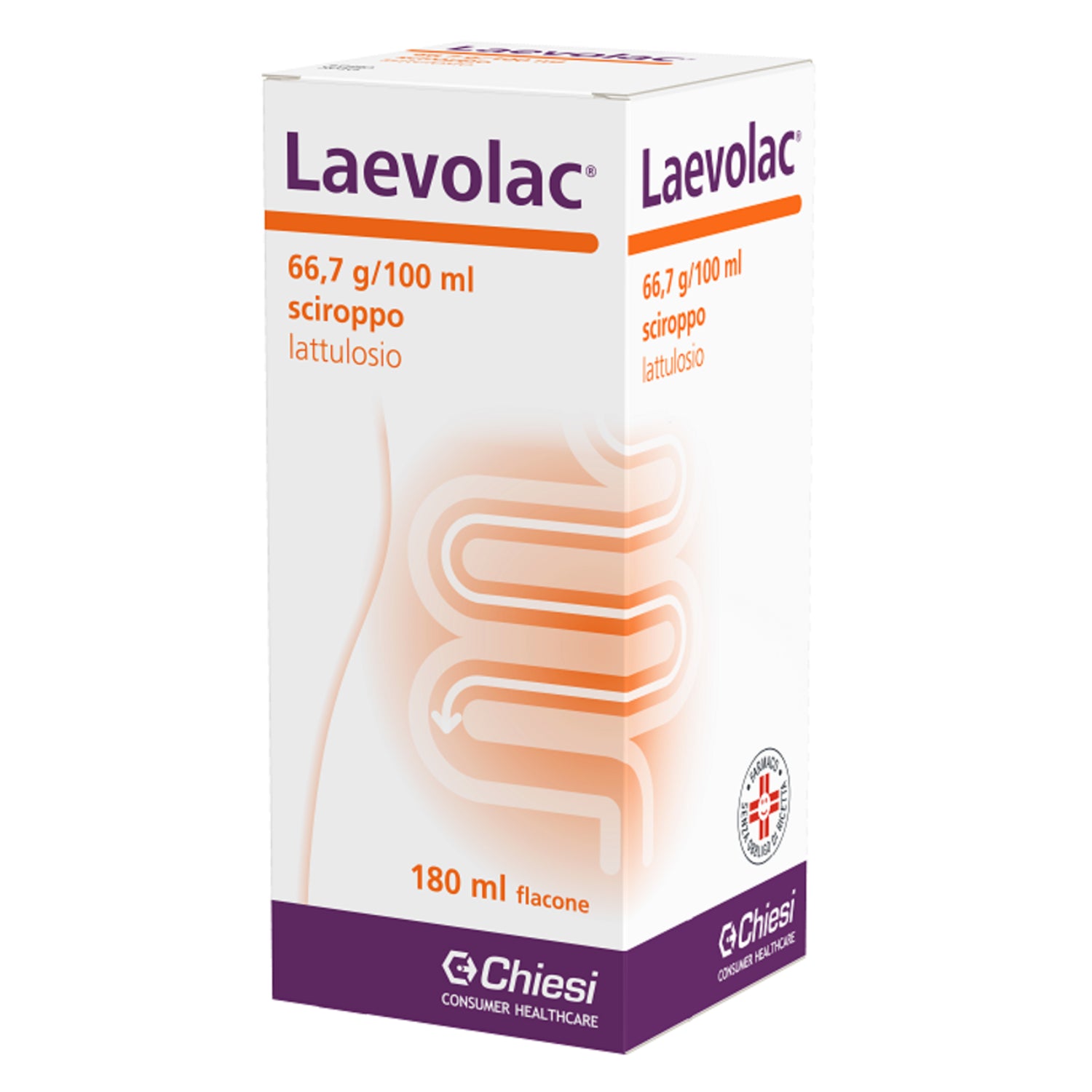 Laevolac 66,7% Sciroppo | Lattulosio Stitichezza | 180ml