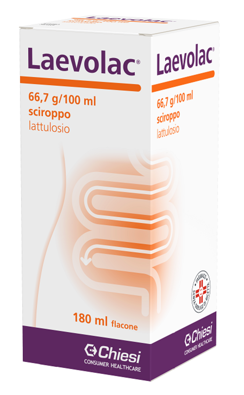 Laevolac 66,7% Lattulosio Sciroppo 180ml