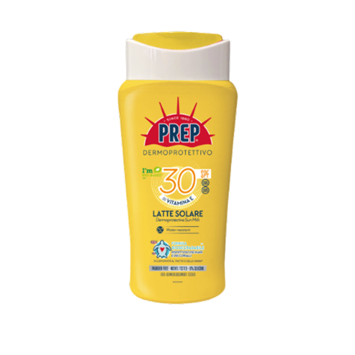 Prep | Latte Solare Corpo SPF30 Formula Biodegradabile Ocean-Friendly | 200ml  