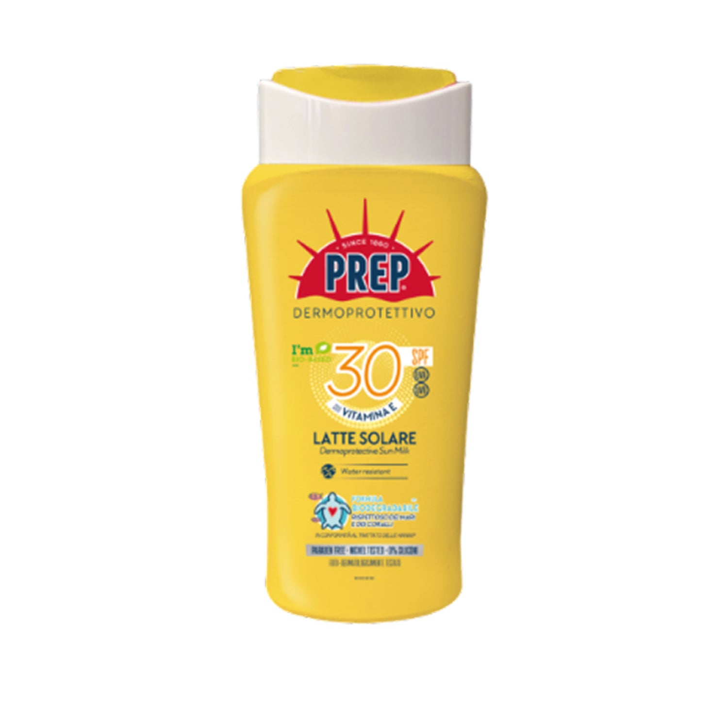 Prep | Latte Solare Corpo SPF30 Formula Biodegradabile Ocean-Friendly | 200ml

