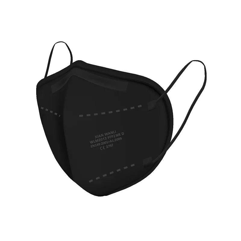 Innoliving Mascherine FFP2 Nere | Protezione Respiratoria | 10 Pezzi  