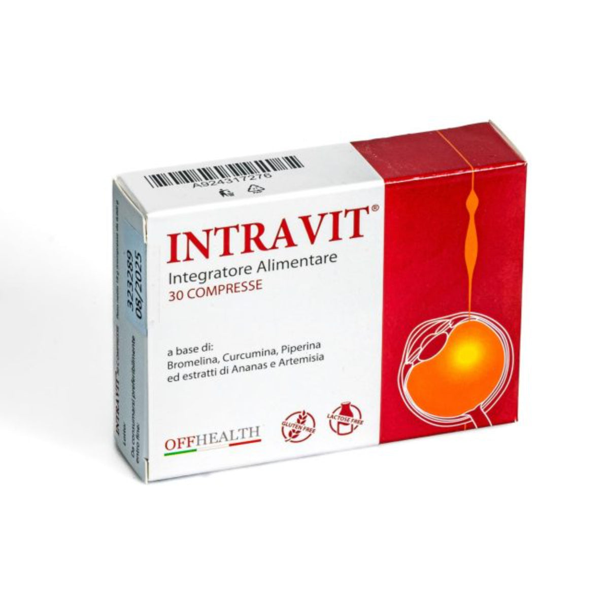 Intravit | Integratore Curcuma e Microcircolo | 30 Compresse  