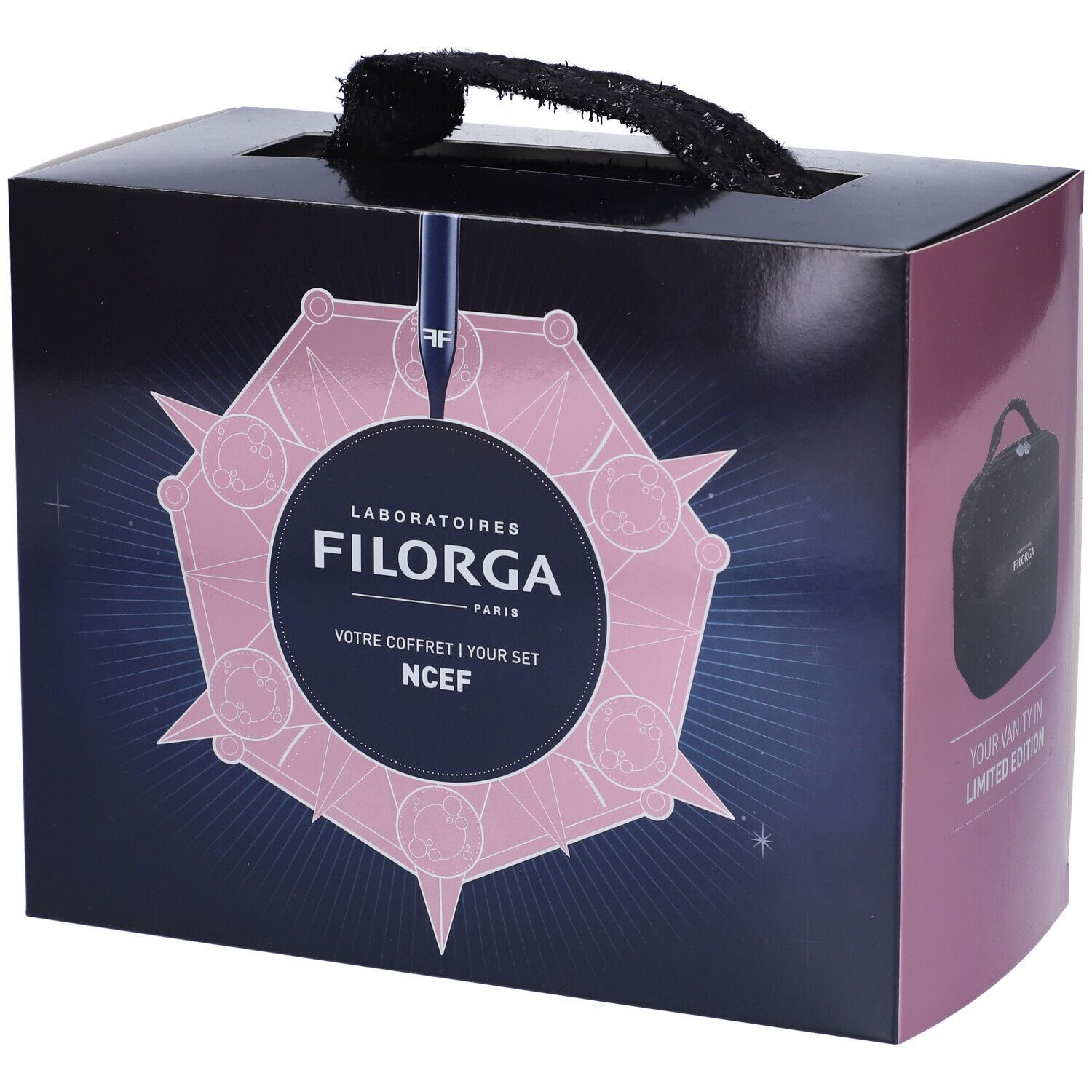 Filorga Cofanetto NCEF | Set Effetto Rigenerante con Candela | 10ml + 100ml + Candela