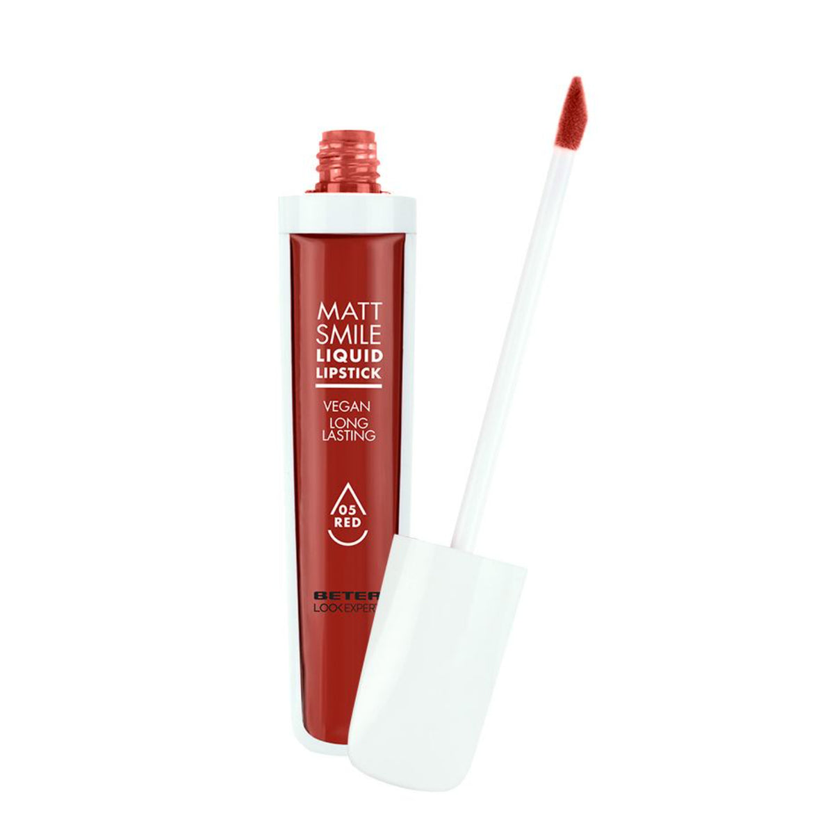 Beter Rossetto Liquido Matt Look Expert 05 Red | Finish Opaco Long Lasting  