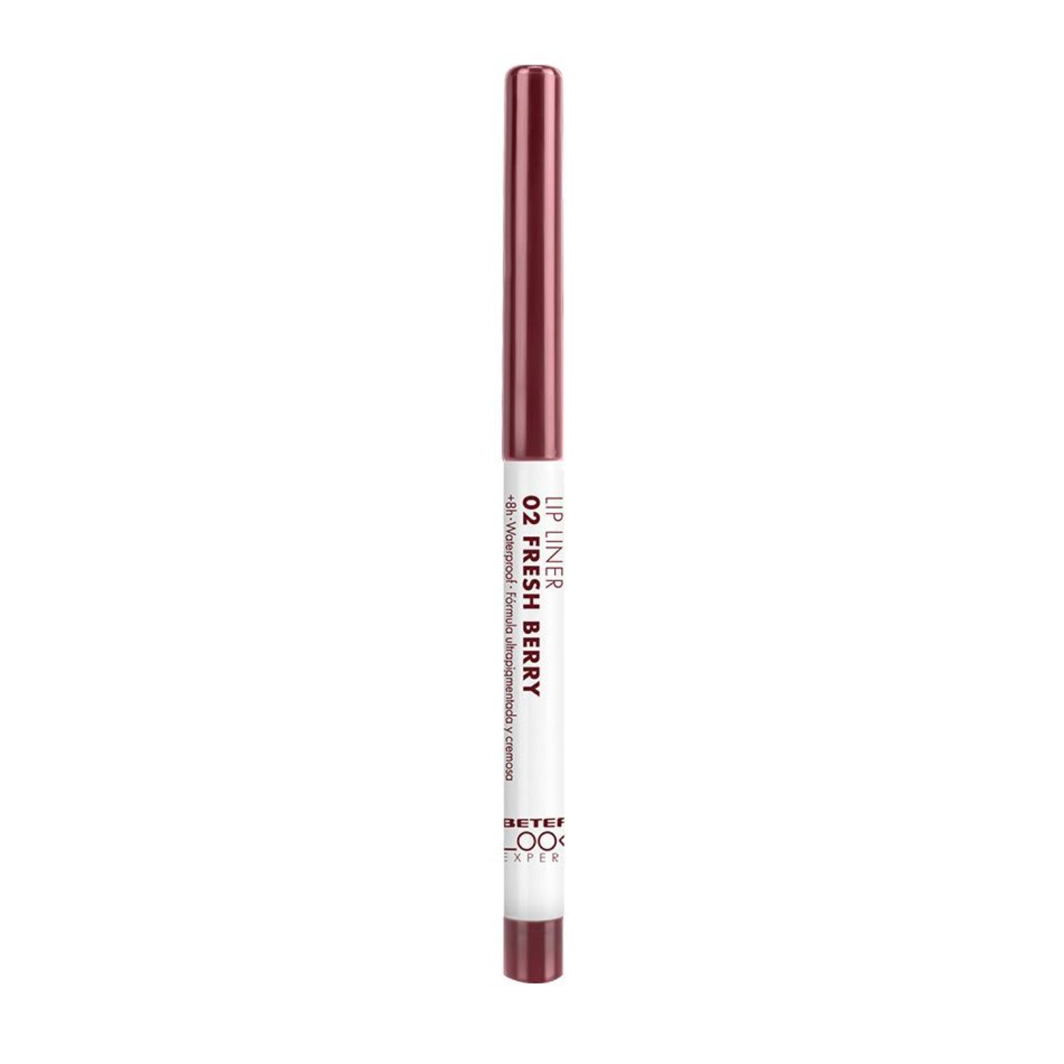 Beter Matita Labbra Look Expert 02 Fresh Berry | Waterproof Long Lasting Retrattile