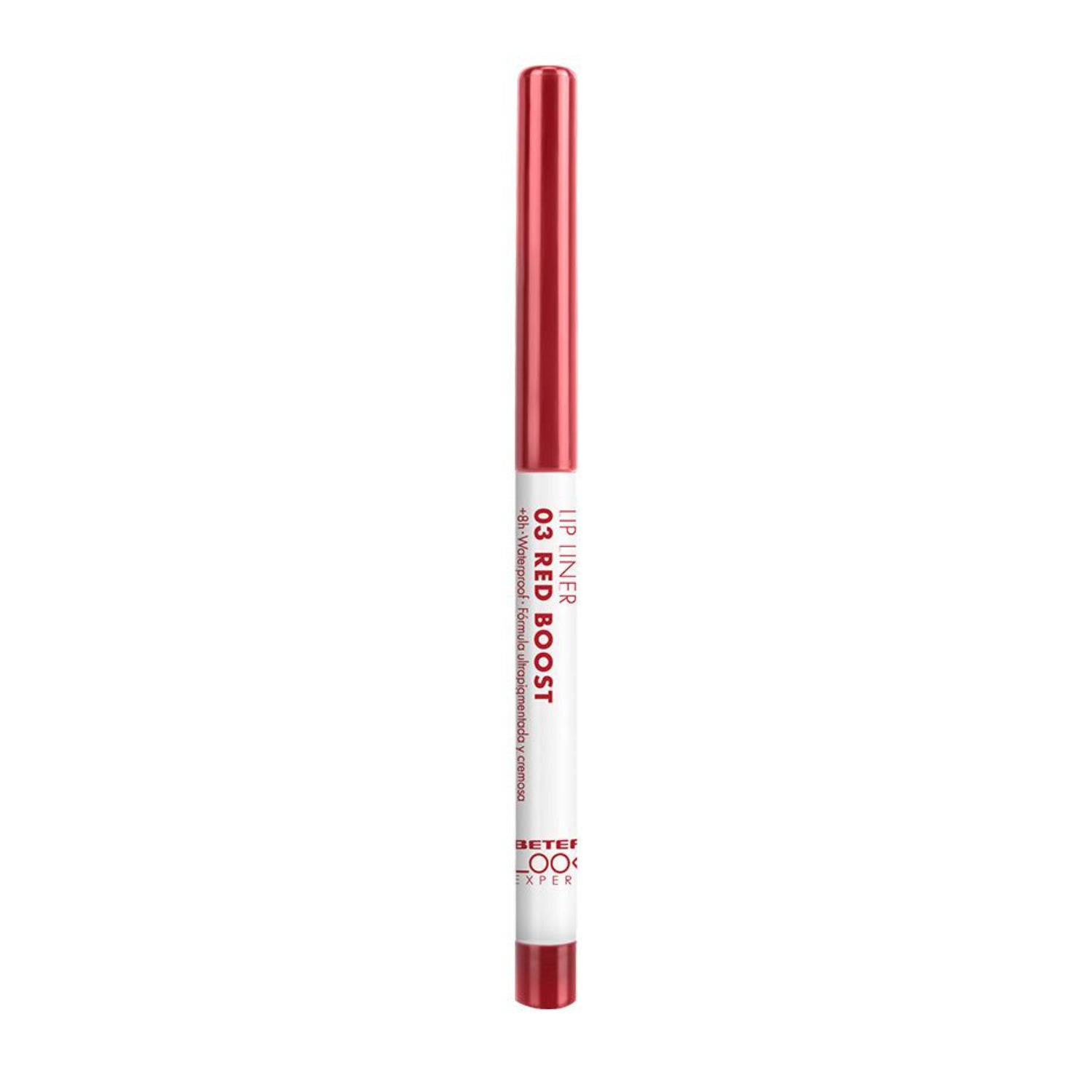 Beter Matita Labbra Look Expert 03 Red Boost | Waterproof Long Lasting Retrattile
