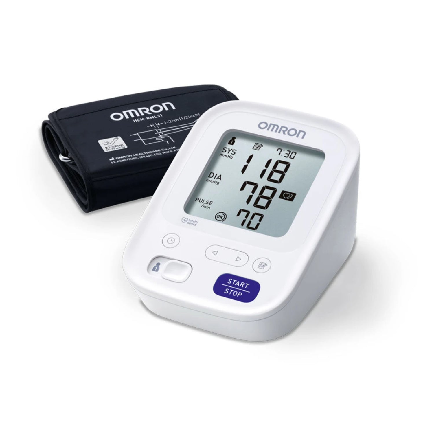 Omron M3 | Misuratore Pressione Bracciale Easy Cuff | 1 Pezzo
