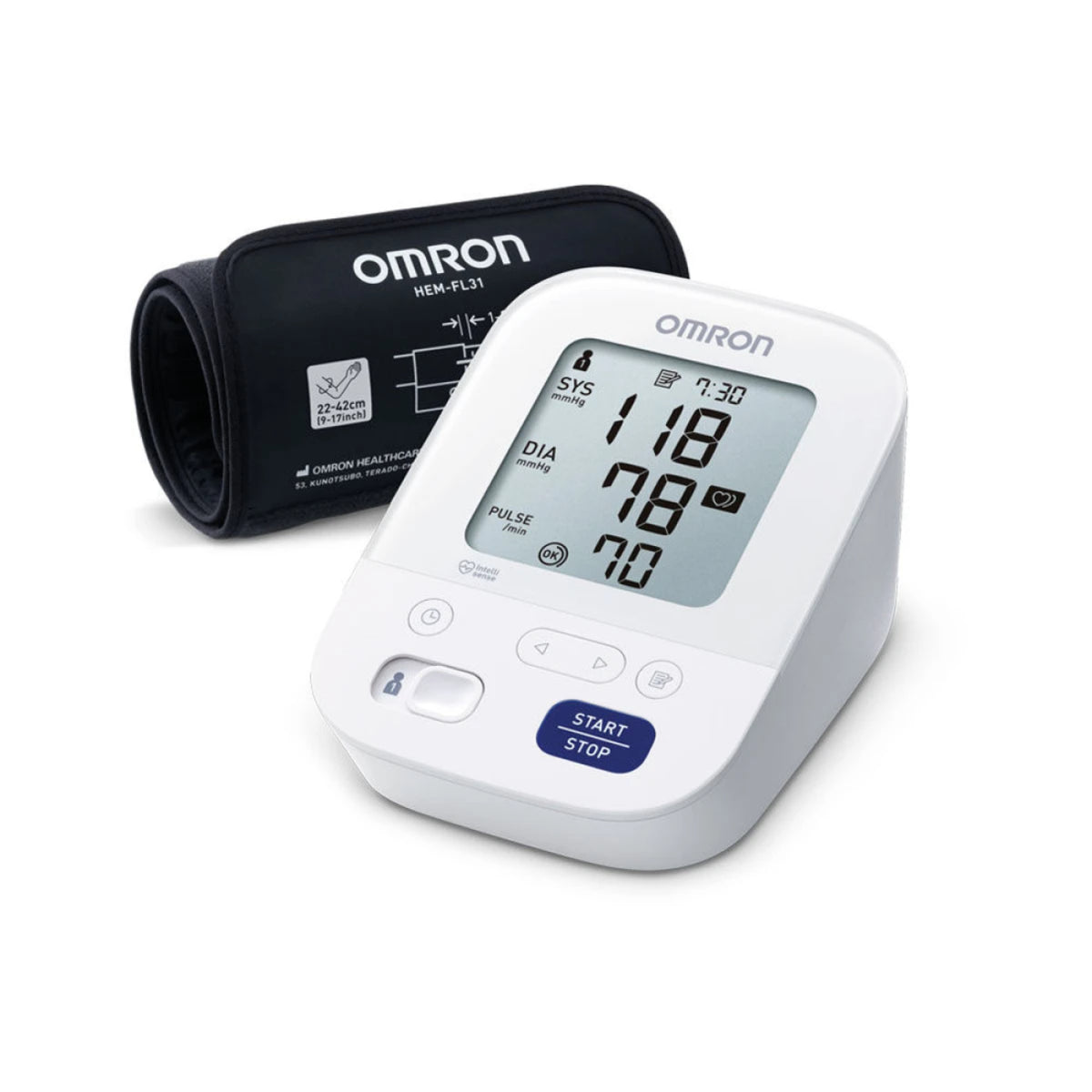 Omron M3 Comfort | Misuratore Pressione Bracciale Intelli Wrap | 1 Pezzo  