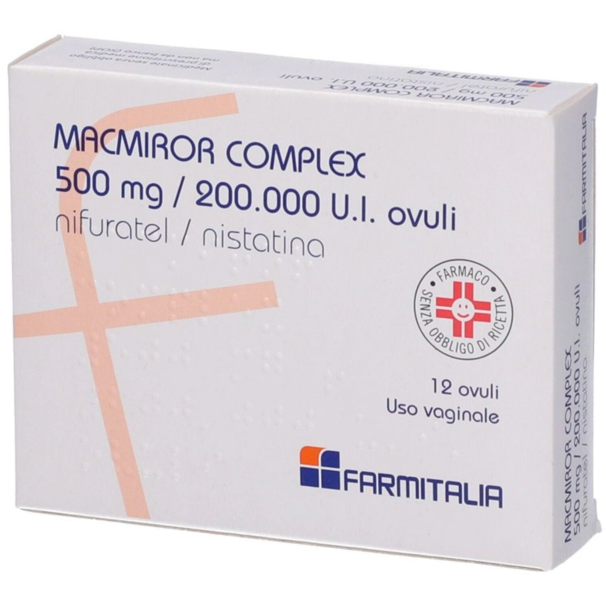 Macmiror Complex | Farmaco Antimicotico Vaginale | 12 Ovuli  