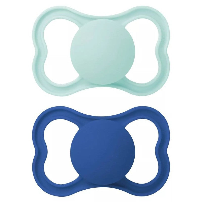 MAM Air 16+ Mesi | Succhietto Silicone Maschio | 2 Pezzi