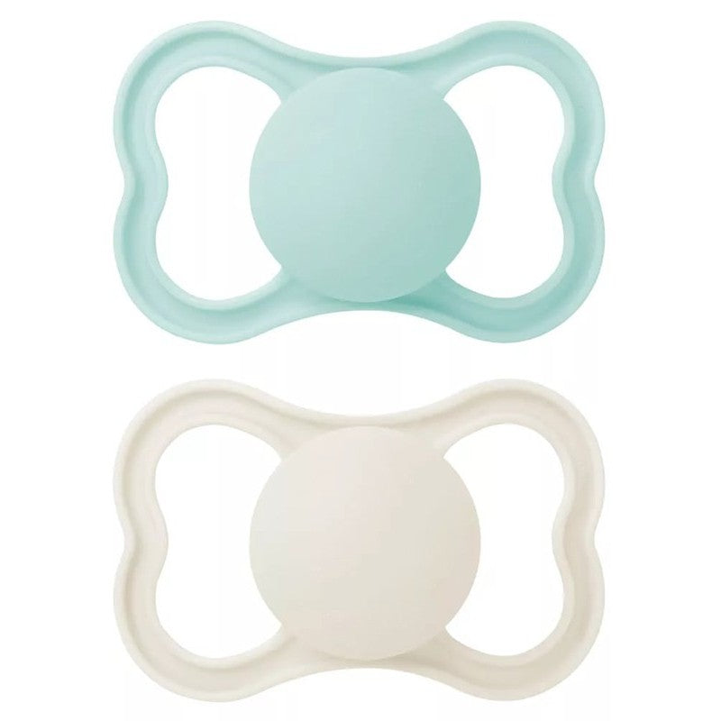 MAM Air 16+ Mesi | Succhietto Silicone Neutro | 2 Pezzi