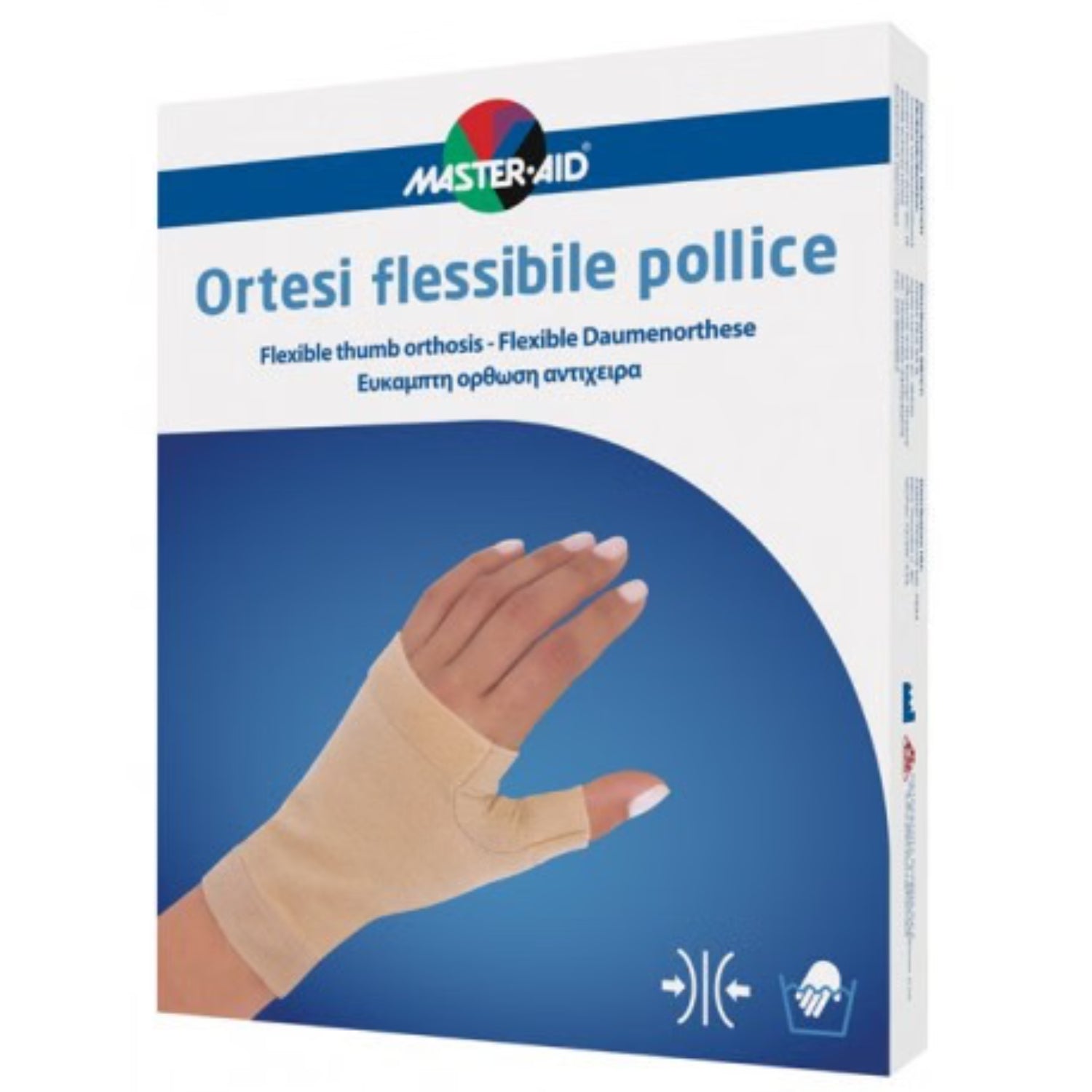 Master Aid Ortesi Flex | Tutore Pollice Rizoartrosi | Taglia S