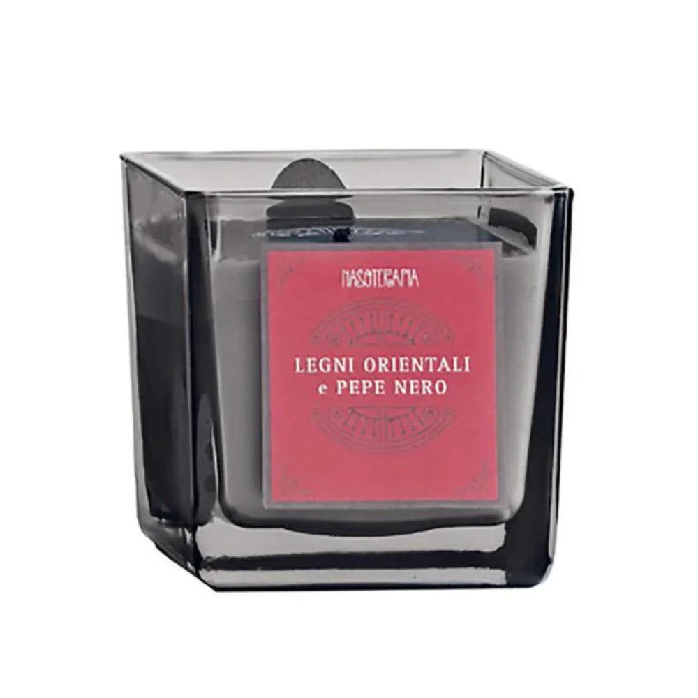Nasoterapia Candela Profumata Legni Orientali E Pepe Nero 200g