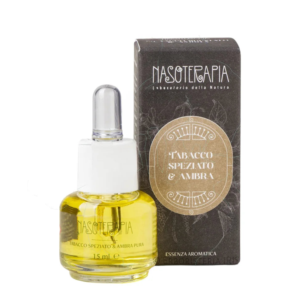 Nasoterapia Essenza Aromatica 15ml - Tabacco Speziato E Ambra  
