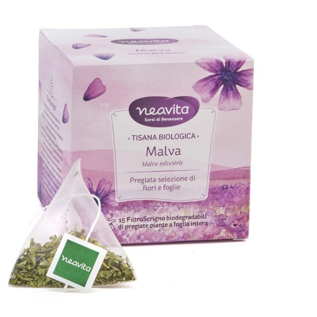 Neavita Tisana Biologica Malva 15 Filtroscrigno