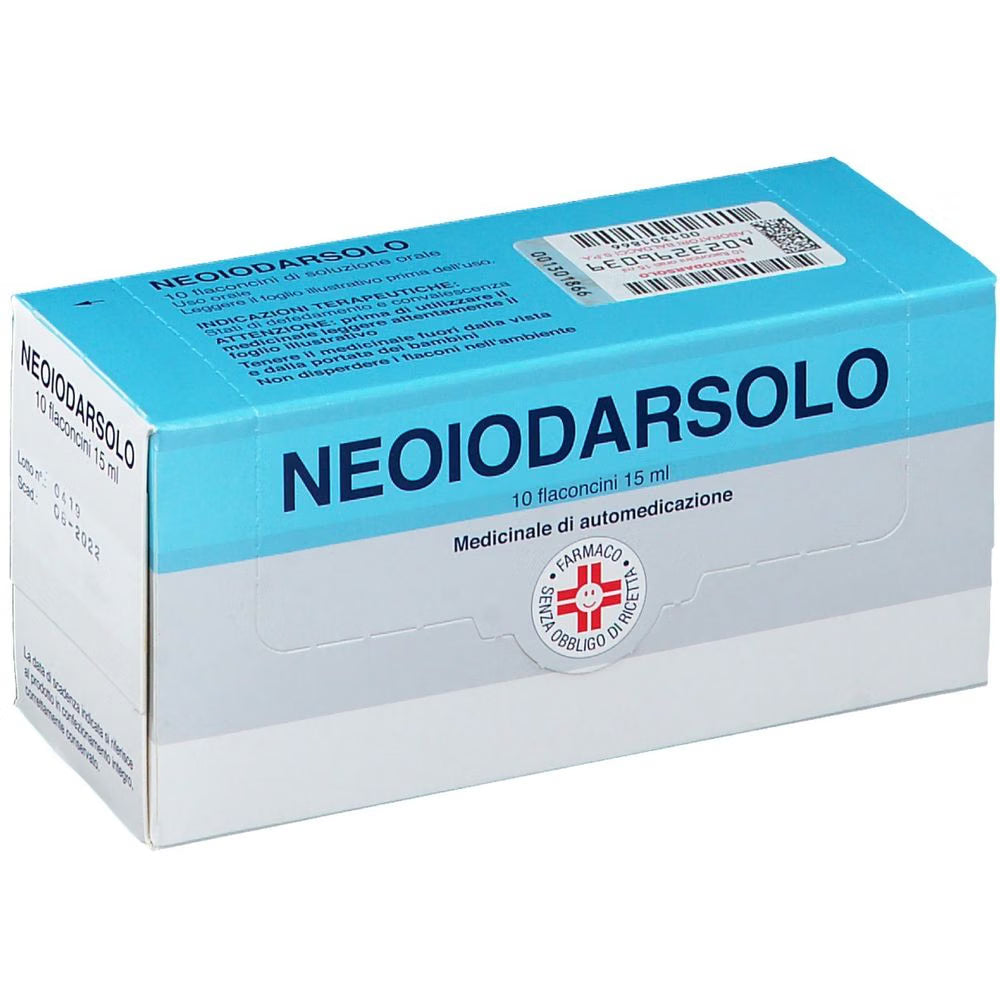 Neoiodarsolo | Farmaco Ricostituente | 10 Flaconcini 15 ml