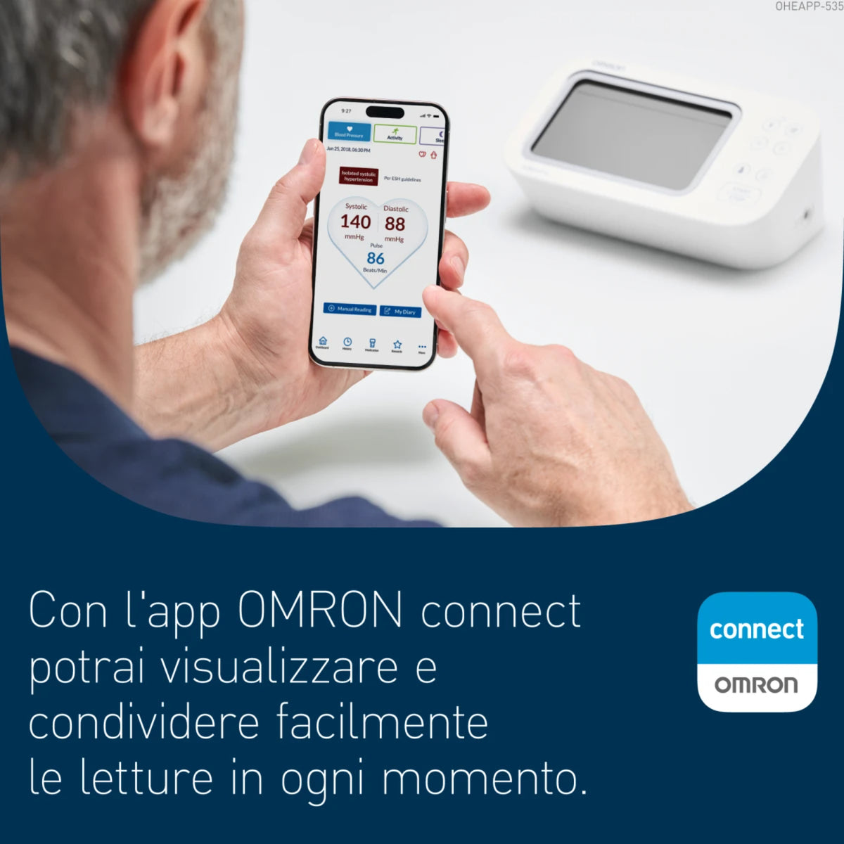 OMRON M6 Comfort AFib | Misuratore Pressione Rilevamento AFib | 1 Pezzo 3 