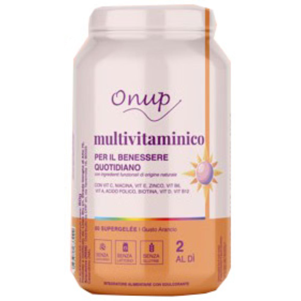 Onup Multivitaminico | Integratore Vitamine Minerali Zinco | 60 Gommose