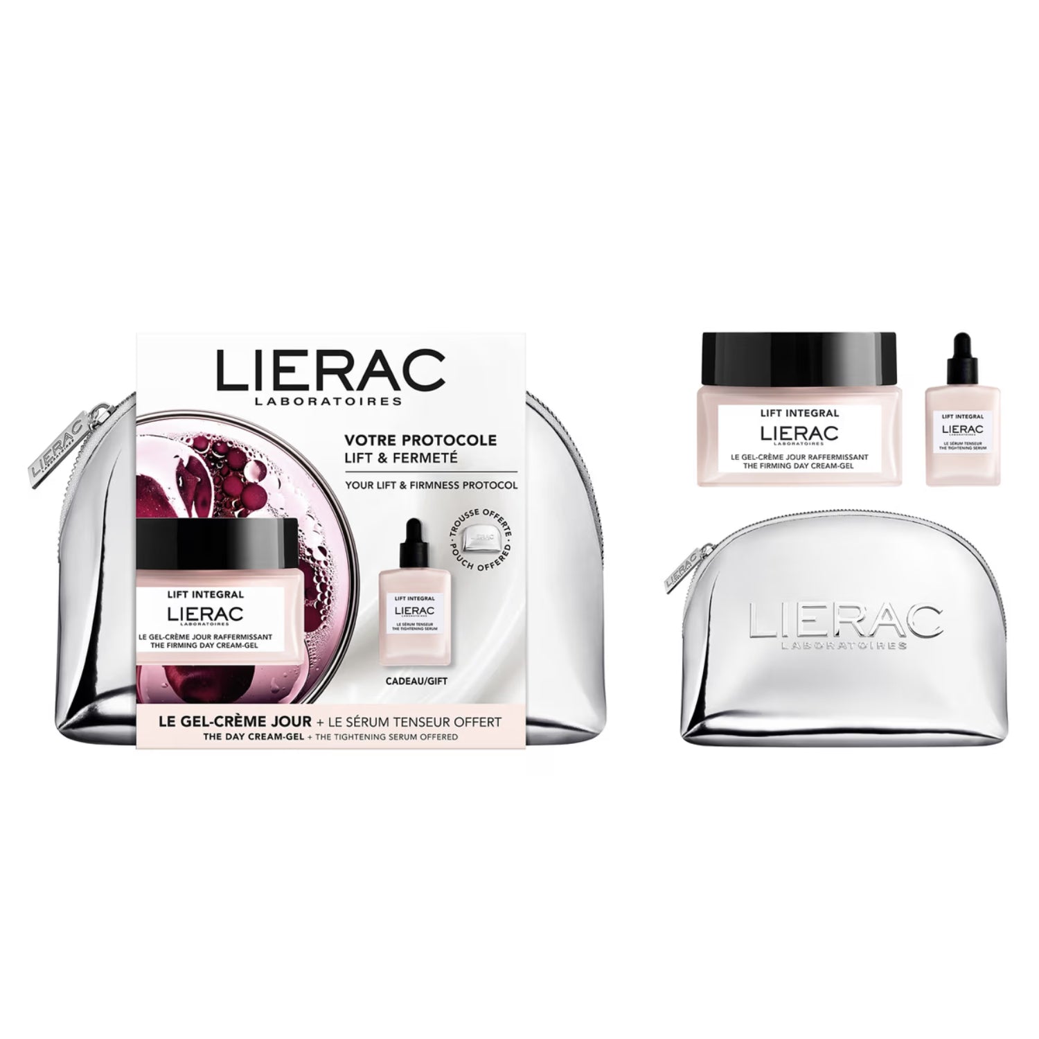 Lierac Lift Integral cofanetto regalo Gel-Crema Rassodante più Siero Tensore
