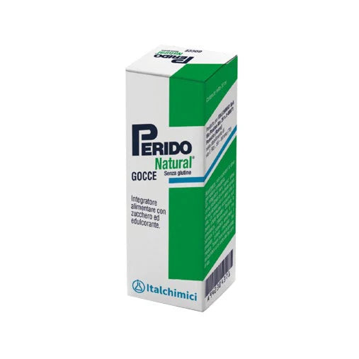 Perido Natural | Integratore Digestione Zenzero Vitamine B | Gocce 30 ml