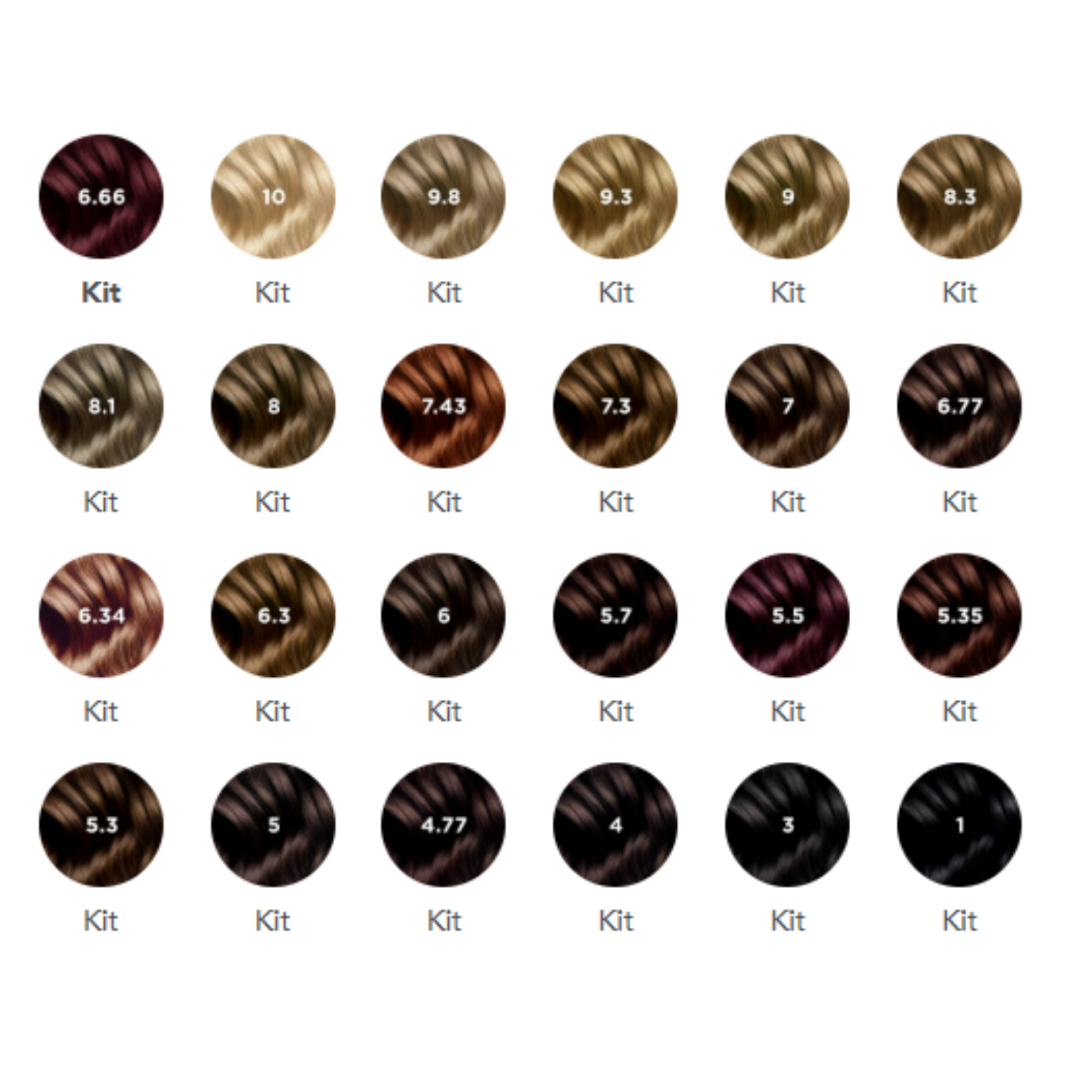 Phyto Phytocolor tabella colori kit colorazione permanente capelli