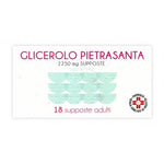 Glicerolo Adulti 18 Supposte 2250mg - Pietrasanta  