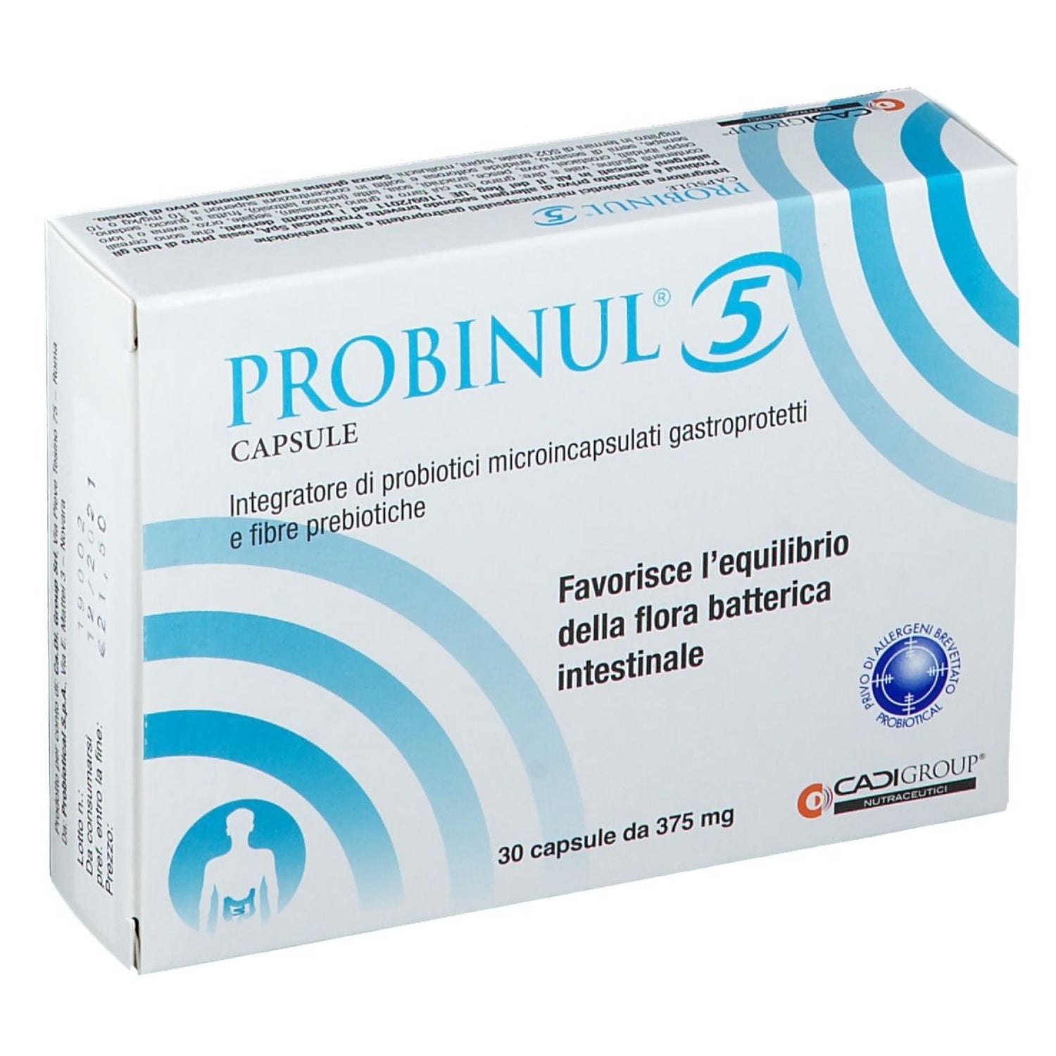 Probinul 5 probiotici microincapsulati flora intestinale 30 Capsule