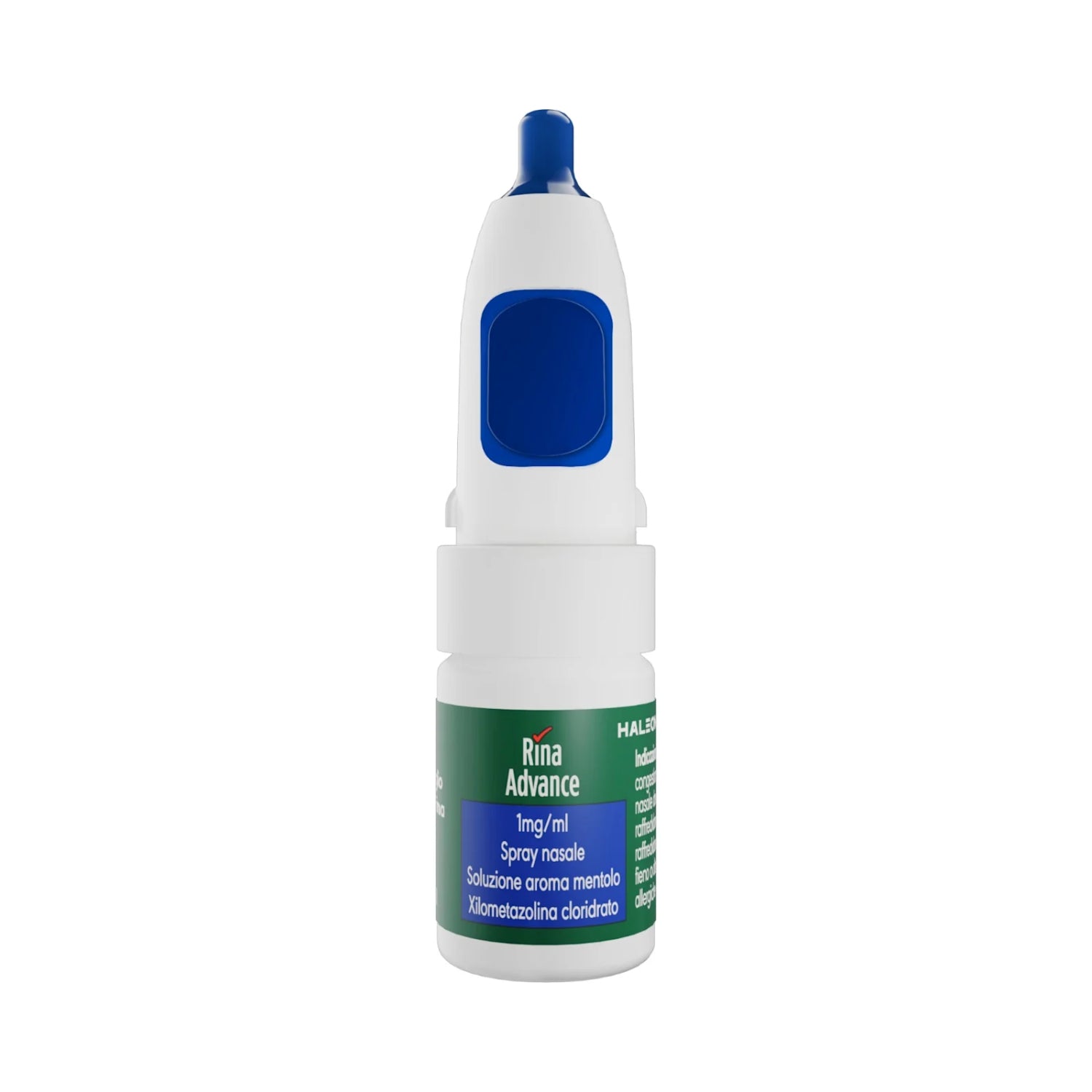 RinaAdvance | Spray Nasale Decongestionante Mentolo | 10 ml