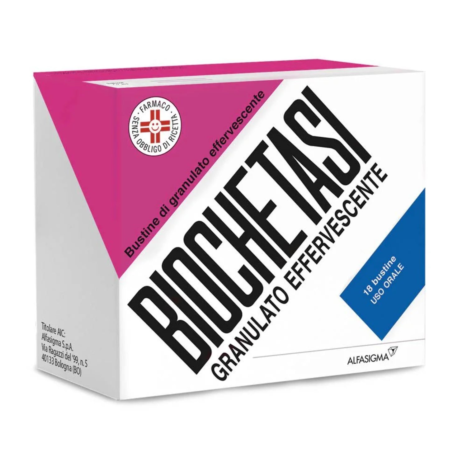 Biochetasi | Granulato Effervescente Antiacidità | 18 Bustine