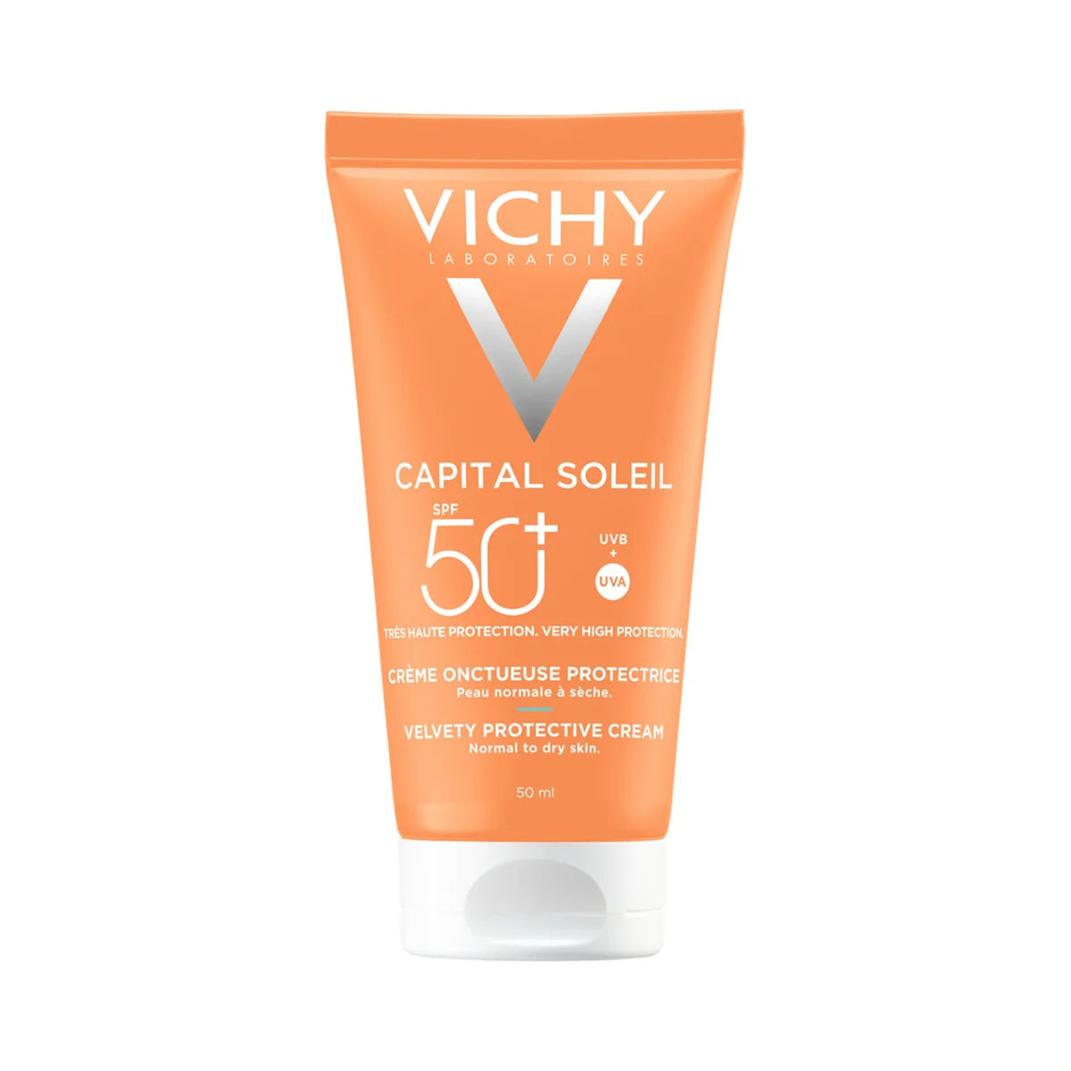 Vichy Capital Soleil | Crema Vellutata Solare SPF50+ Viso | 50 ml  