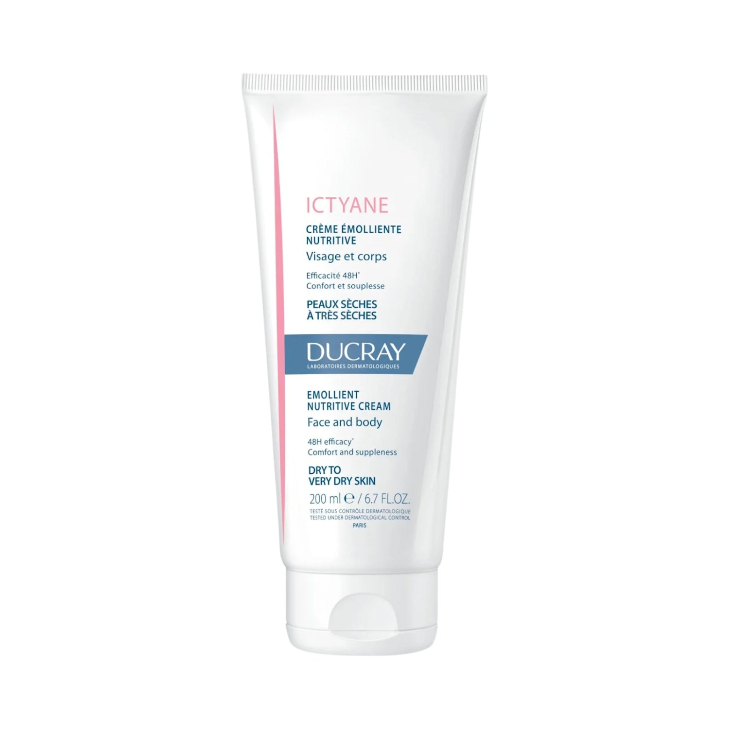 Ducray Ictyane | Crema Emolliente Nutritiva Pelle Secca | 200 ml