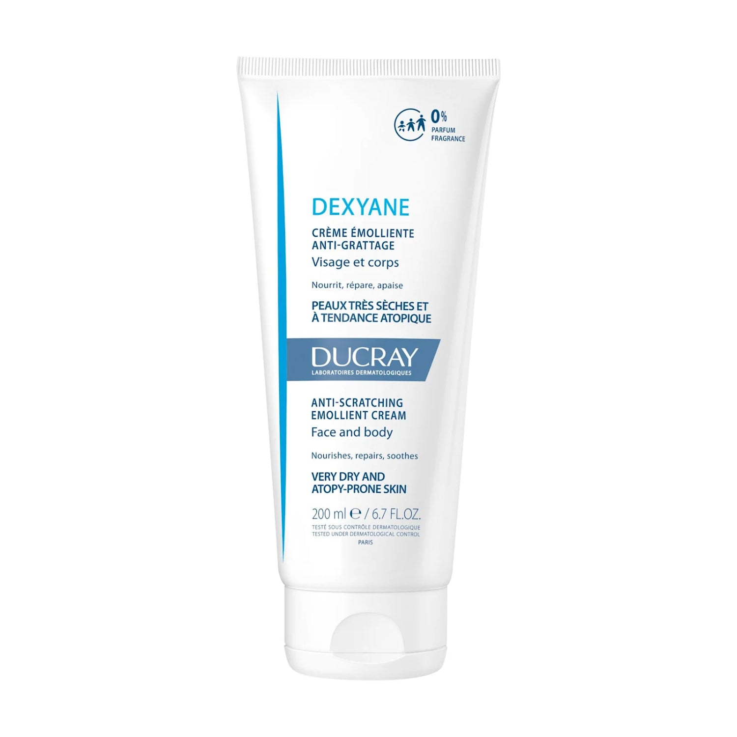 Ducray Dexyane | Crema Emolliente Anti-Grattage Pelle Atopica | 200 ml
