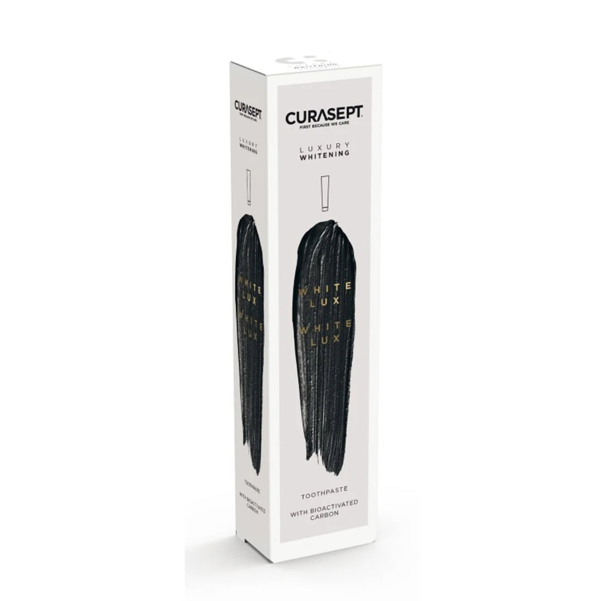 Curasept Luxury White | Dentifricio Sbiancante Remineralizzante | 75 ml  