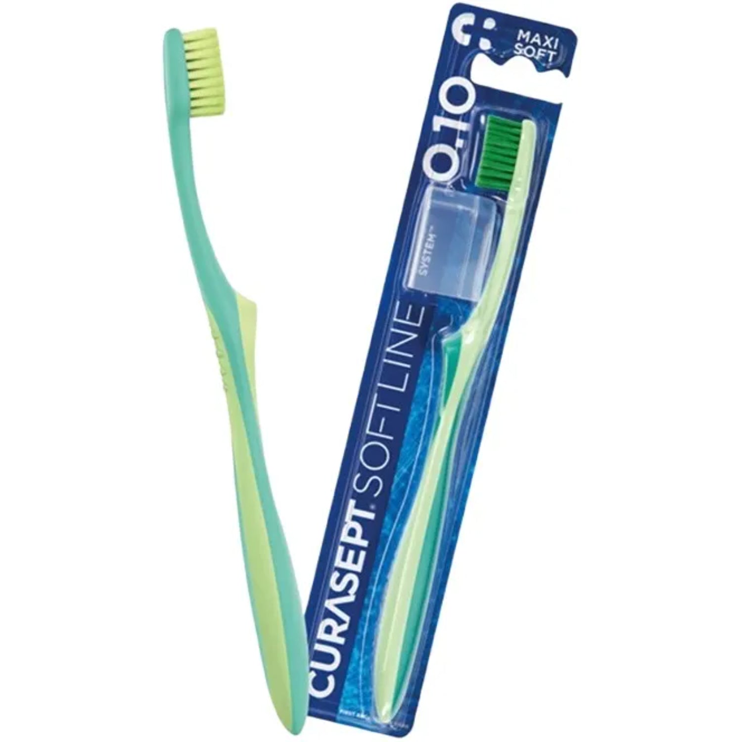 Curasept Softline Bi-Pack | Spazzolino Maxi Soft 0.10 | 2 Pezzi 2
