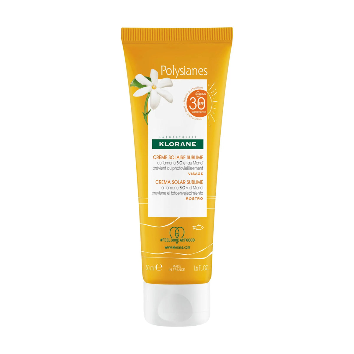 Klorane Les Polysianes Crema Solare Sublime Spf30 50ml  