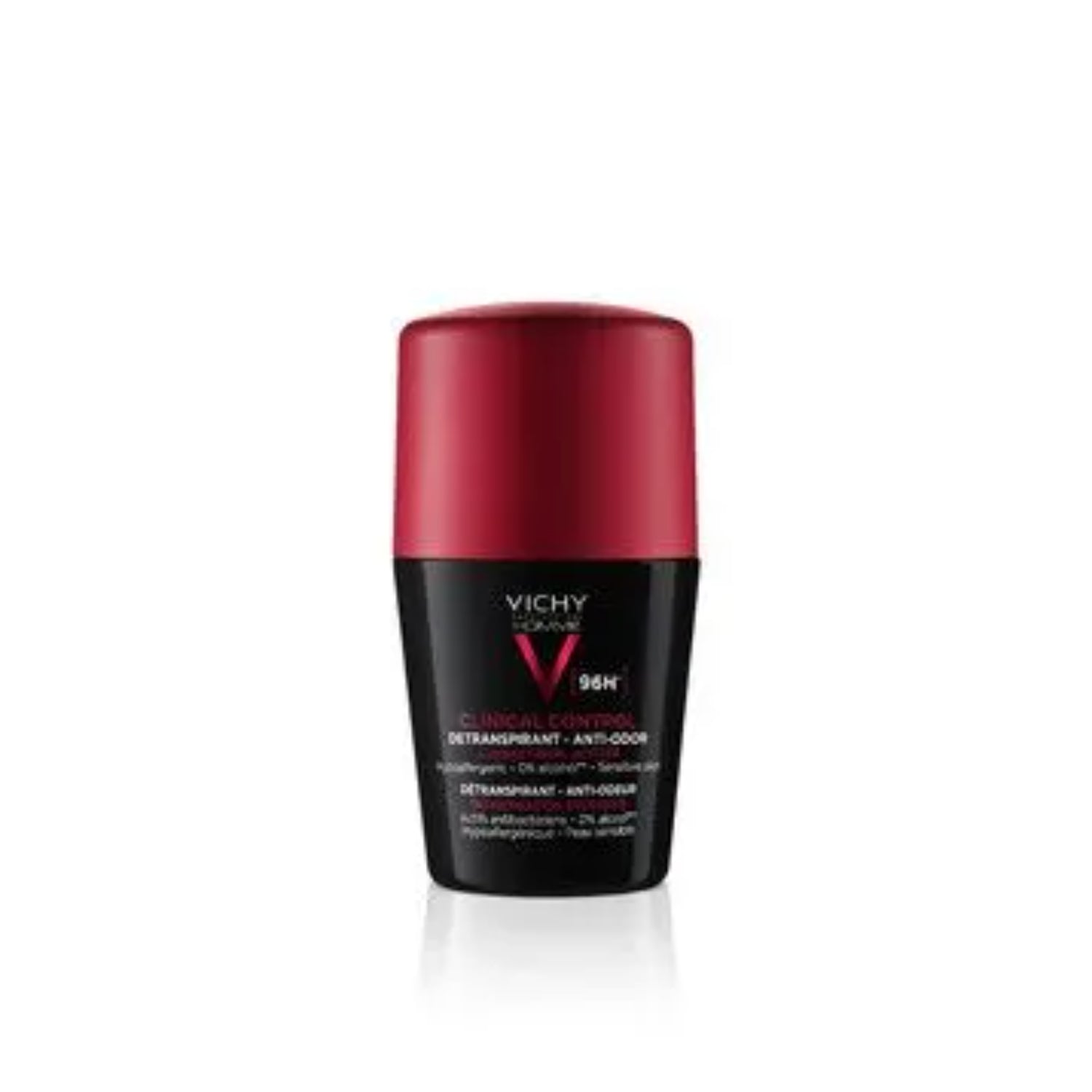 Vichy Homme Deodorante Clinical Control Anti-Traspirante Roll-On 96h 50ml