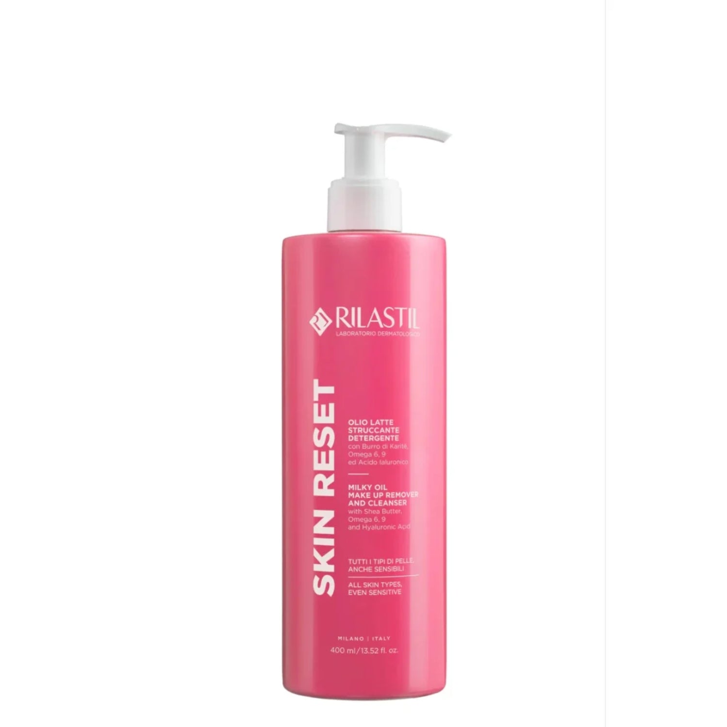 Rilastil Skin Reset Olio Latte Detergente Struccante 400 ml