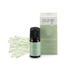 Purae Lemongrass | Olio Essenziale Tonificante e Concentrazione | 10ml  