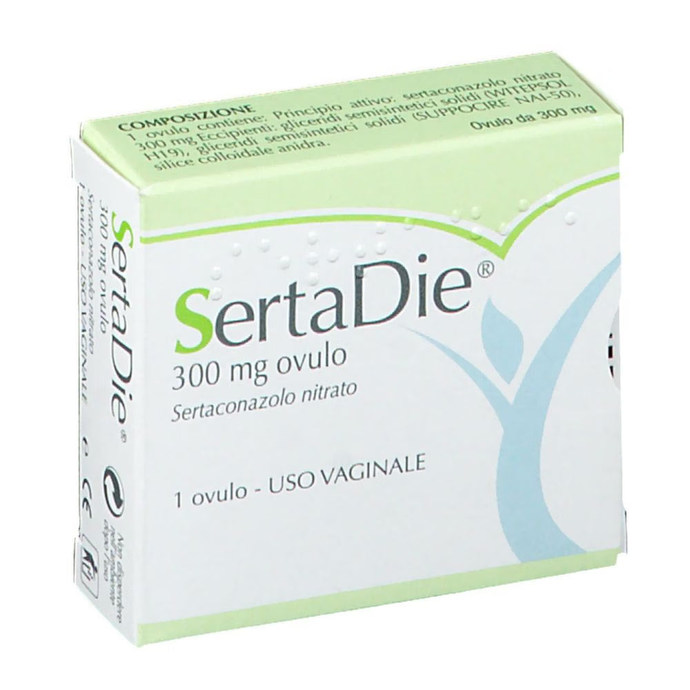 Sertadie 300 mg | Farmaco Antimicotico Vaginale | 1 Ovulo