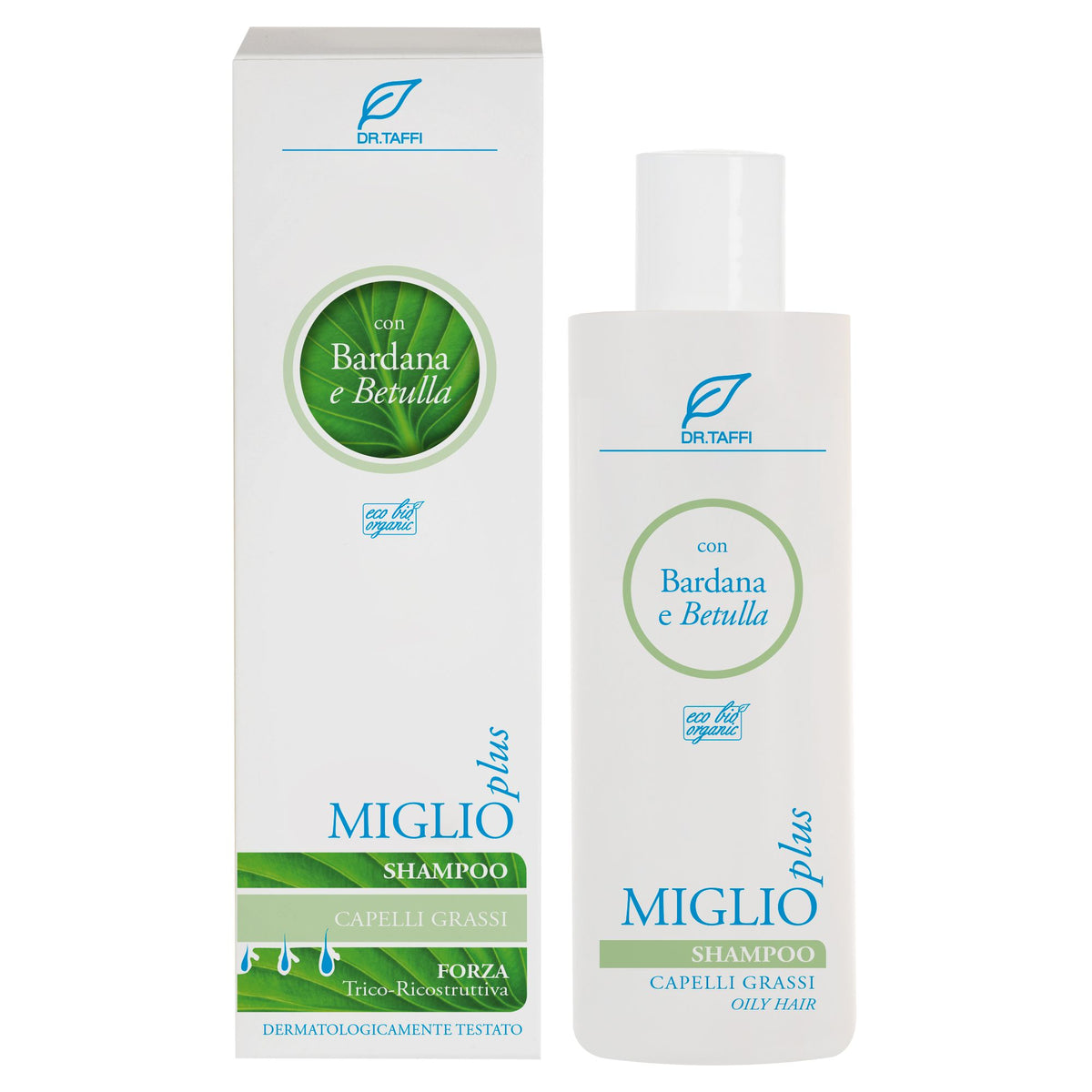 Dr. Taffi - Miglio Plus Shampoo Bardana Betulla Bio 200ml  
