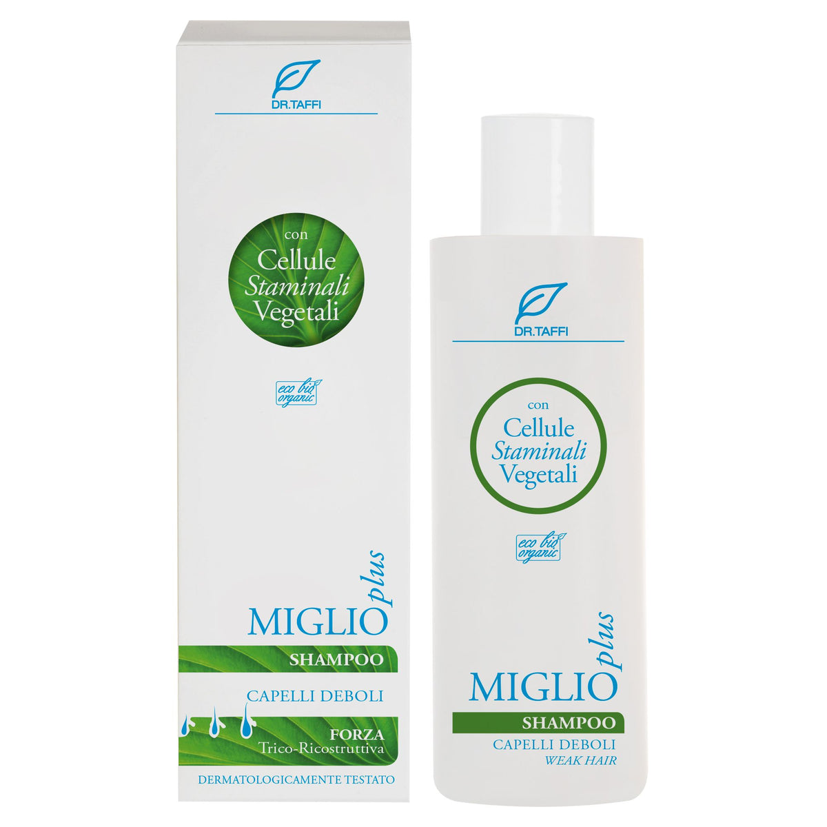 Dr. Taffi - Miglio Plus Shampoo Cellule Staminali Bio 200ml  